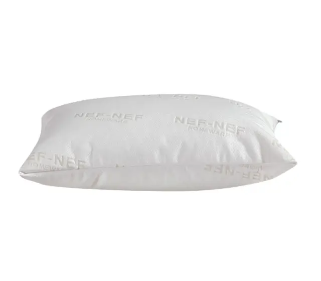 Προστατευτικό Σετ Μαξιλαροθήκες Ζακάρ White Linen Collection Nef-Nef Homeware