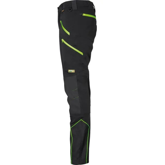 Κυνηγετικό Παντελόνι Ελαστικό 4-way stretch Cofra Velten black/lime - EU 46 3
