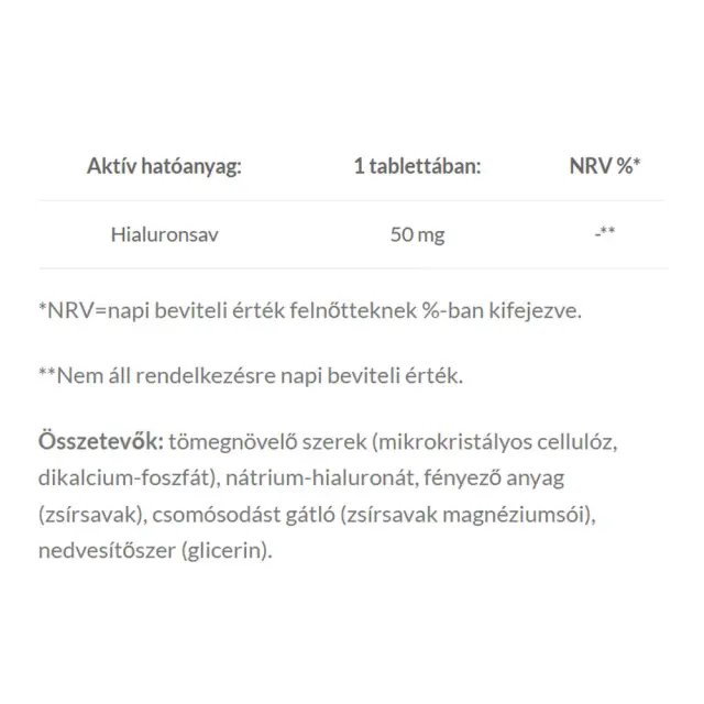 JutaVit Hialuron Forte 50mg 2