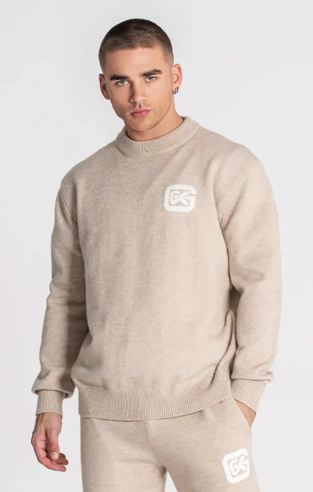 Gianni Kavanagh Ανδρικό COSY Πλεκτό – Beige - XL