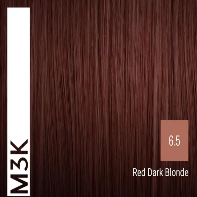 Sensus M3K Permanent Hair Color 6.5 Red Dark Blonde 100ml - (μόνιμη βαφή κόκκινο σκούρο ξανθό) 2