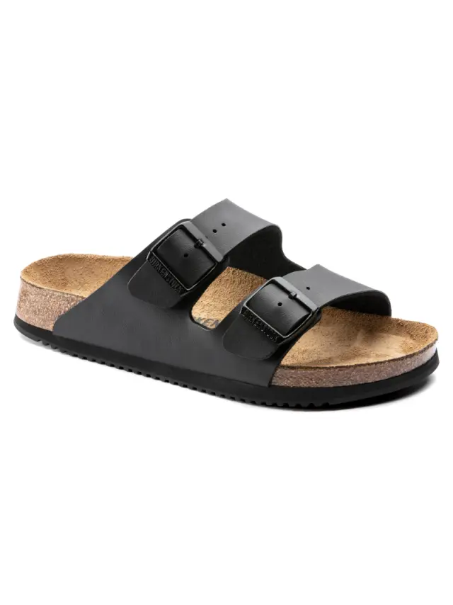 Birkenstock Πέδιλα Γυναικείο Birko-Flor(ανθεκτικό υλικό της Birkenstock-επιτρέπει την επαφή με το νερό) Μαύρο BIR/ARIZONA 1018223 BLACK 2