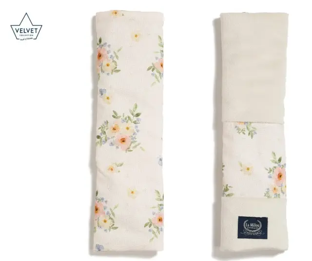 Jersey Seat Belt Cover English Garden Velvet Rafaello