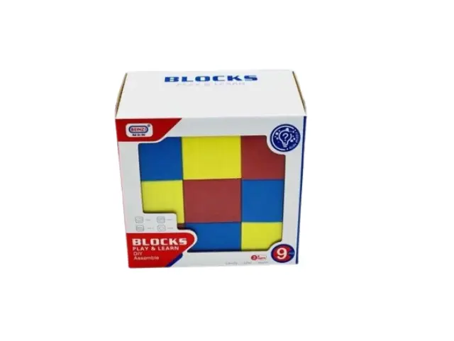 Σετ κατασκευών DIY με τουβλάκια - 9pcs - 6681-3 - 493443 2