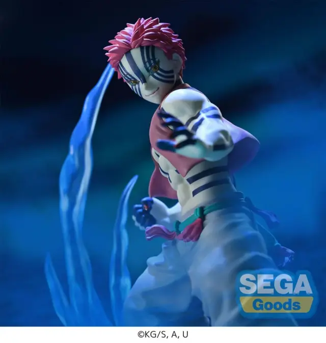 SEGA Demon Slayer Kimetsu no Yaiba Akaza Xross Link Anime Συλλεκτική Φιγούρα 12cm με Βάση 2
