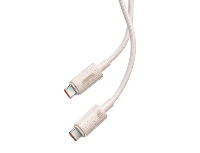 Καλώδιο Γρήγορης Φόρτισης Baseus Habitat USB-C σε USB-C - 100W - 1m - Ροζ P10360202421-00 3