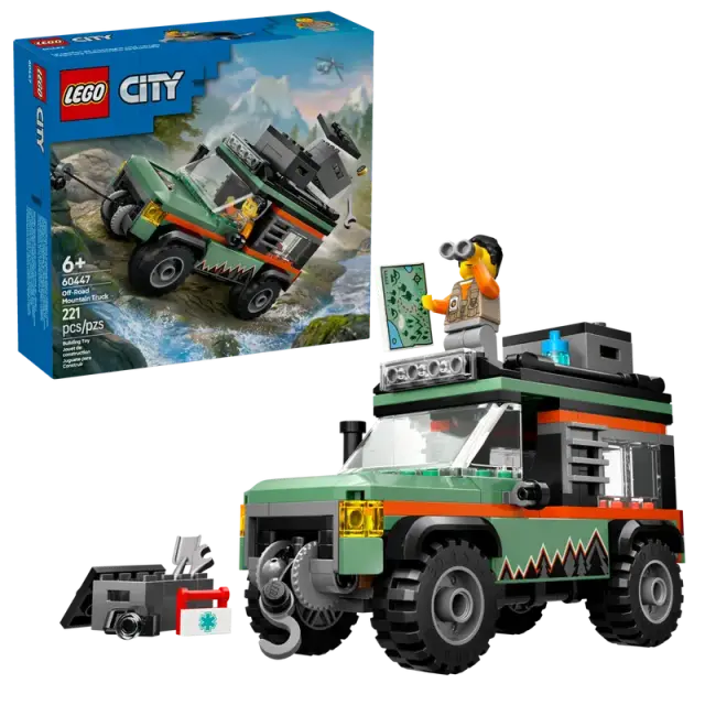 LEGO City Off-Road 4x4 Mountain Truck για 6+ Ετών 221τμχ 2