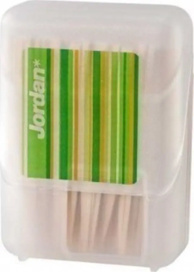 Jordan Wood Sticks Οδοντογλυφίδες με άρωμα μέντας 100τεμάχια
