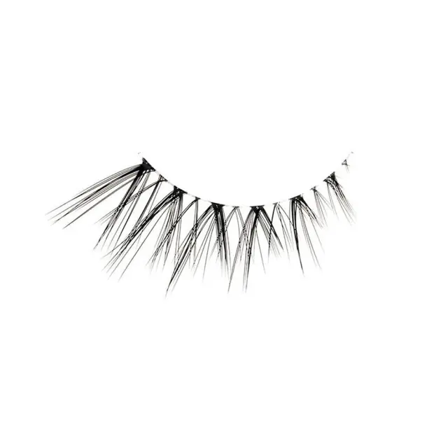 MUA Winged Half Lash Ψεύτικες Βλεφαρίδες σε Μαύρο χρώμα 2
