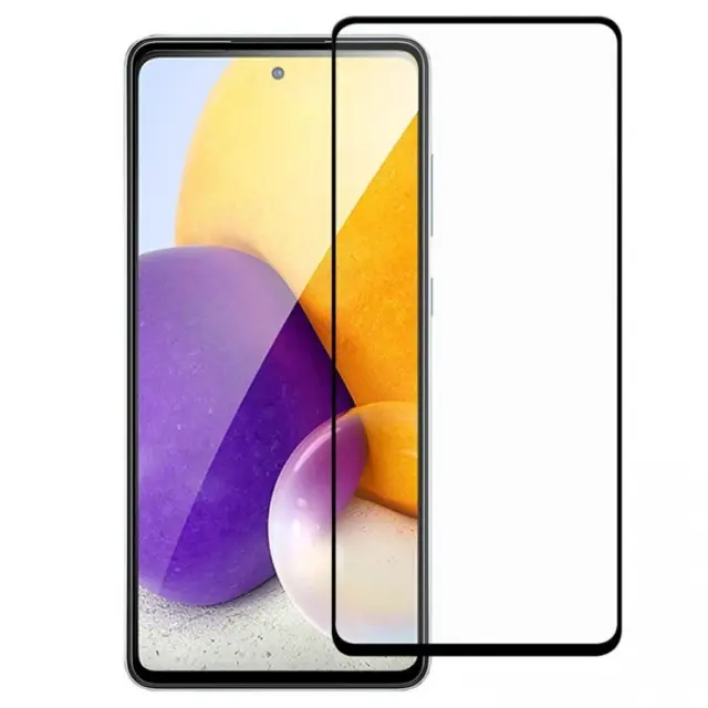 Full Cover Tempered Glass Αντιχαρακτικό Τζάμι Προστασίας Για Samsung Galaxy Α53 5G - Μαύρο OEM