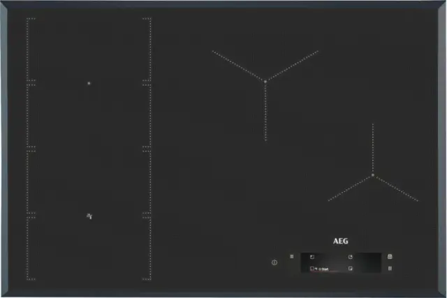 AEG 7000 Sensefry Επαγωγική Εστία με Πλαίσιο Αυτόνομη με Λειτουργία Κλειδώματος 78x52εκ. IAE84851FB
