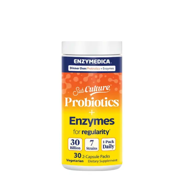 Enzymedica SubCulture™ Dinner Duo: Probiotics + Enzymes for Regularity*
