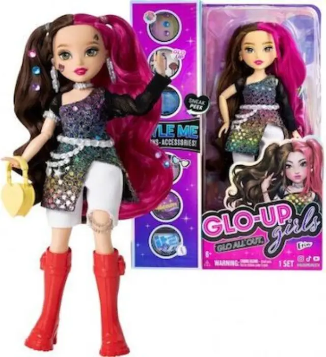 Κούκλα Glo-Up Girls - Erin (GLU09000) 3