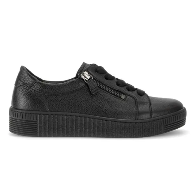 Gabor Sneakers Γυναικείο δέρμα Μαύρο GAB/601002 003-BLACK - 41