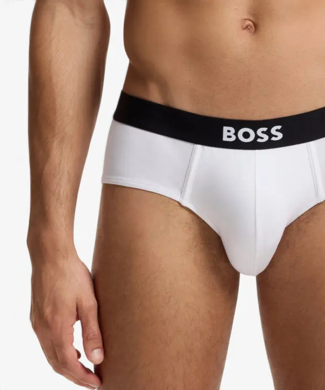 Hugo Boss - Ανδρικά Σλιπ 3Pack Hipbr 50546561-100 Λευκό 3