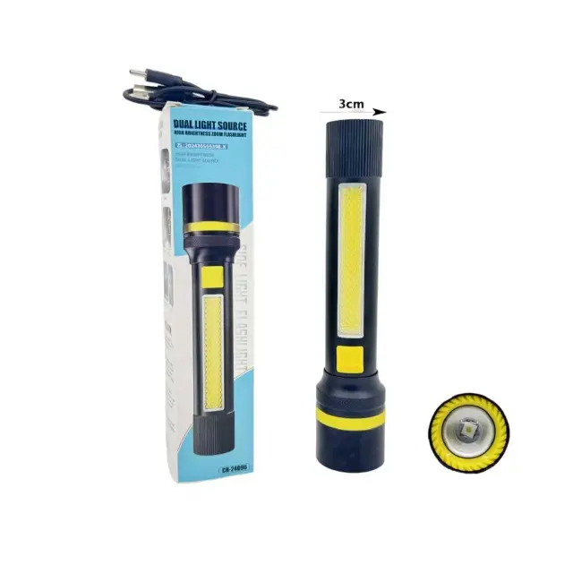 Επαναφορτιζόμενος φακός LED - FA-CH-24096 - 817476 2