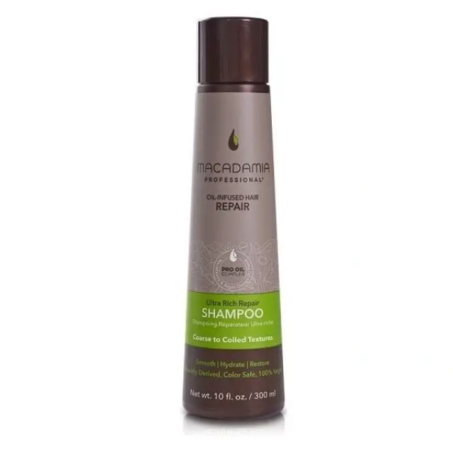 Macadamia Vegan Professional Ultra Rich Repair Shampoo 300ml - (σαμπουάν αναδόμησης για χονδρά και δύσκολα μαλλιά)
