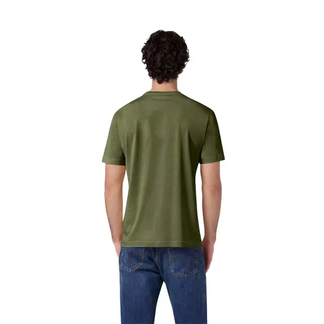 Champion Men's Standard Fit Chest Logo Shortsleeve T-Shirt Λαδί 221798-GS156 (Champion) - XLarge 2