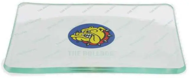 The Bulldog Rolling Tray Γυάλινος Δίσκος Διάφανος Mini (16x12cm) 3
