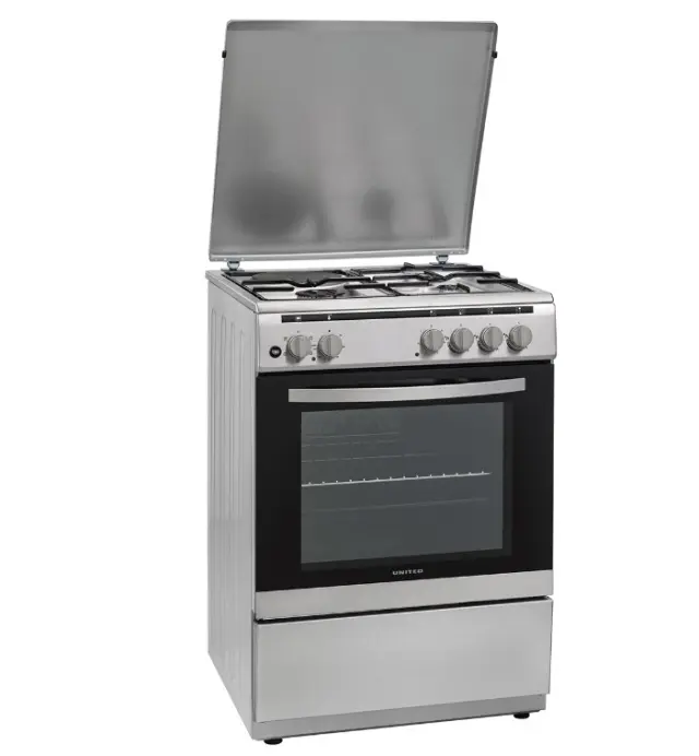 ΚΟΥΖΙΝΑ ΥΓΡΑΕΡΙΟΥ UFG-60302 INOX ΜΙΚΤΗ 65LT UNITED