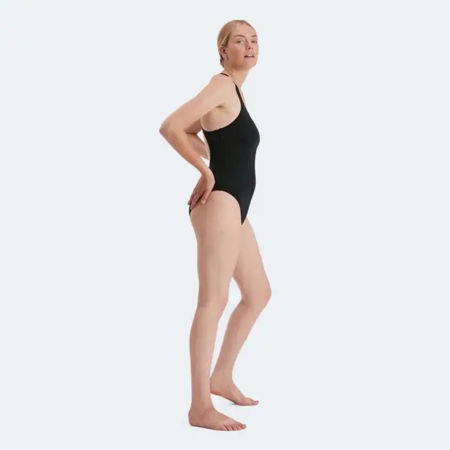 Speedo Women's Eco Endurance+ Medalist Swimsuit Μαύρο 8134710001 (Speedo) 2