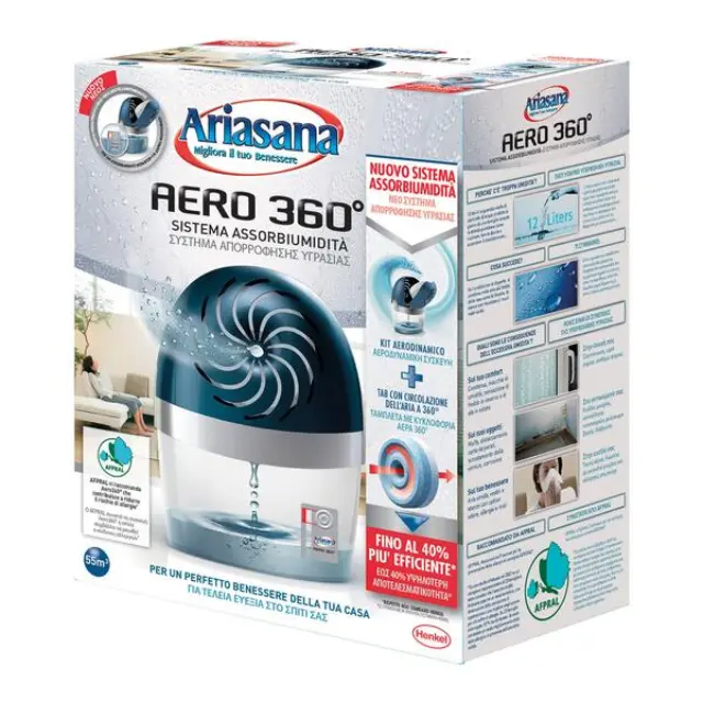 Απορροφητής Υγρασίας Ariasana Aero 360