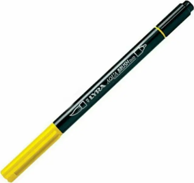 Μαρκαδόρος Πινέλο Lyra Aqua Brush Duo Chrome Yellow Light/ 6520006 (Lyra)