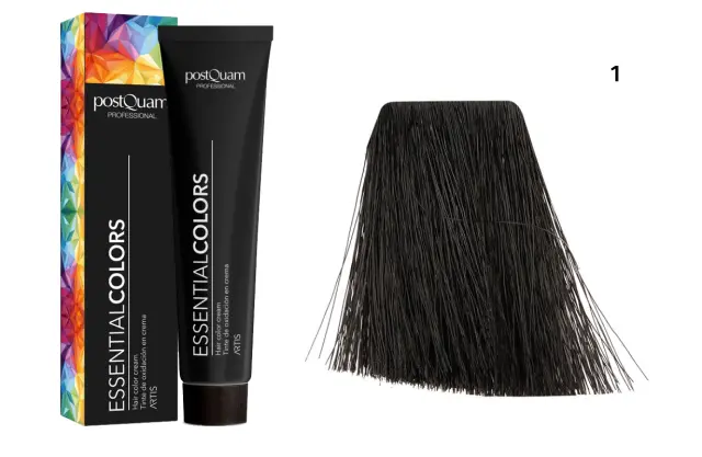 ESSENTIAL COLORS HAIR COLOR CREAM 1 100GR.