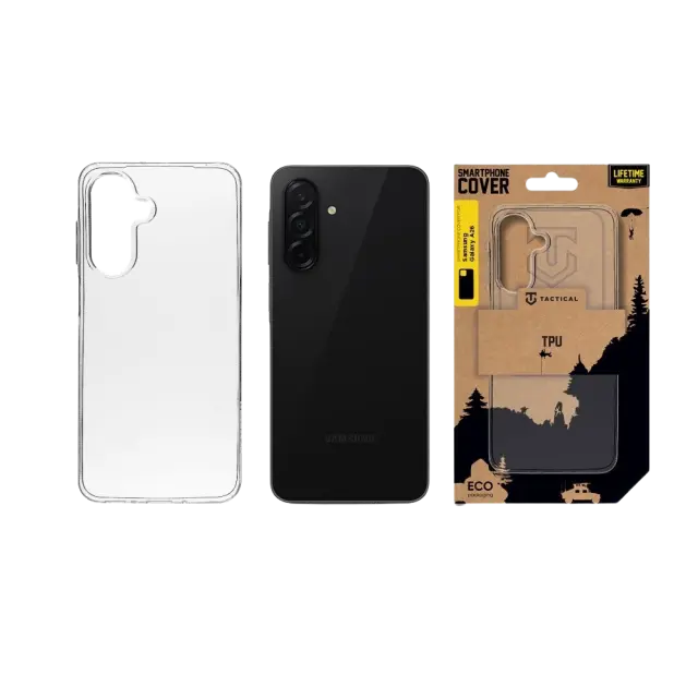 Tactical TPU Cover for Samsung Galaxy A26 5G Transparent 3