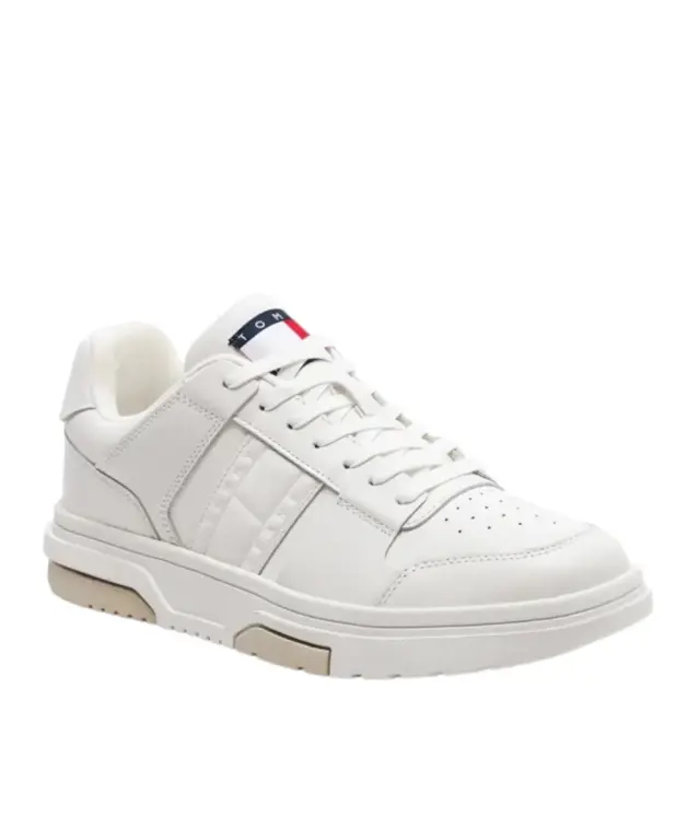 Tommy Hilfiger - Ανδρικά Sneakers EM0EM01283-YBL Λευκό - 46 2