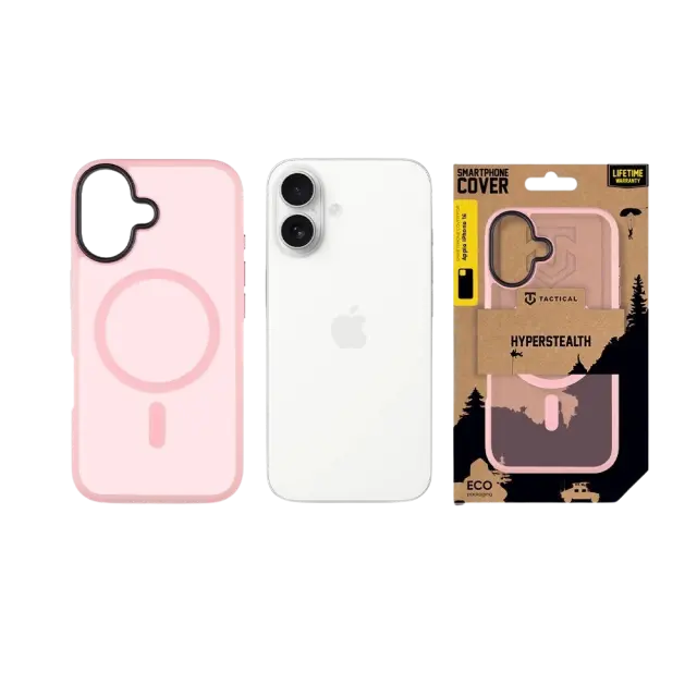 Tactical MagForce Hyperstealth Cover for Apple iPhone 16 Pink Panther 3