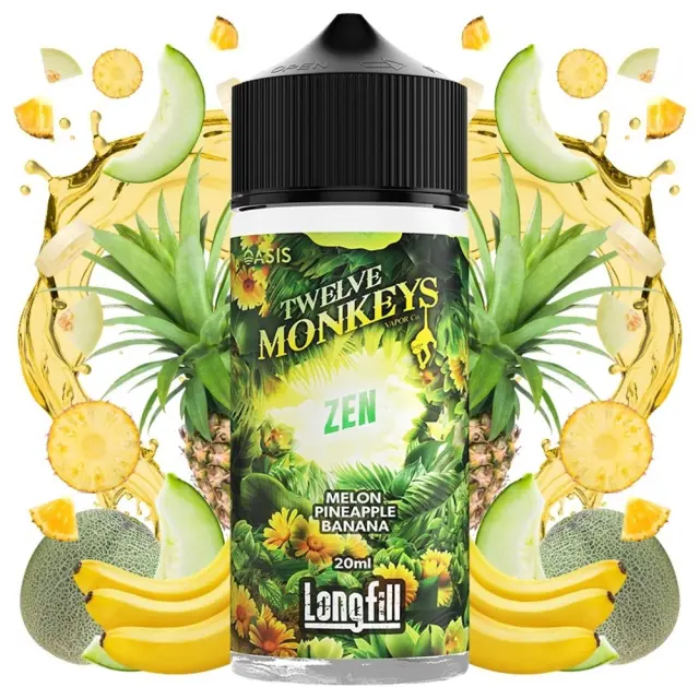 Oasis Zen 20ml (120ml) - Twelve Monkeys Flavorshots