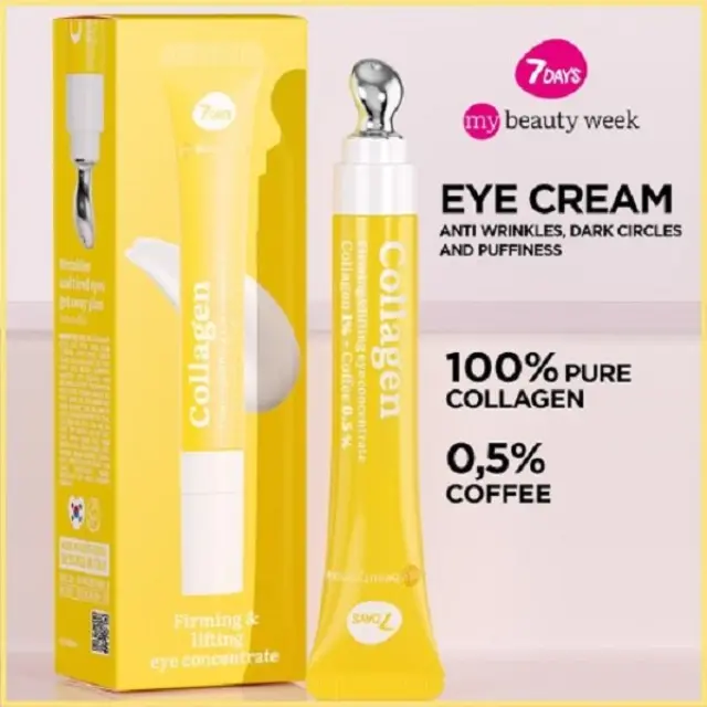 7 Days Korean Eye Cream Collagen Lifting 18ml Κρέμα Ματιών 2