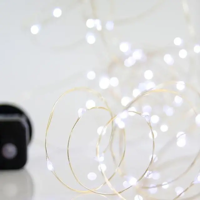 300 Mini LED Σταθερό Με Μετασχηματιστή Προέκταση 500cm Ασημί Χαλκού Λευκό Φως IP44