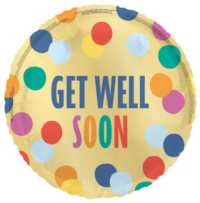 Μπαλόνι Φοιλ 18 Get Well Soon /46 εκ