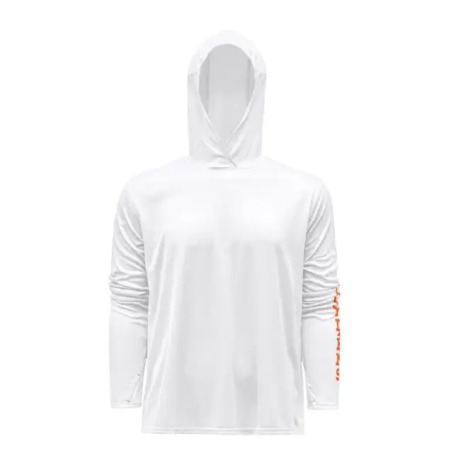 Μπλούζα Ψαρέματος Grundens Tough Sun Hoodie UPF 50 White