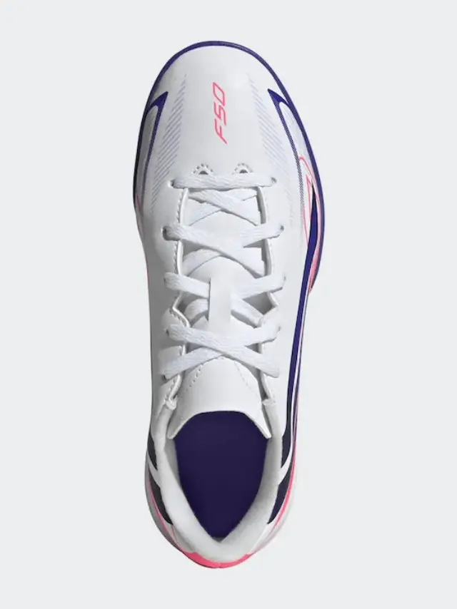 adidas Performance Kids F50 Hyperfast Club TF J Λευκό KK1368 (adidas Performance) 2