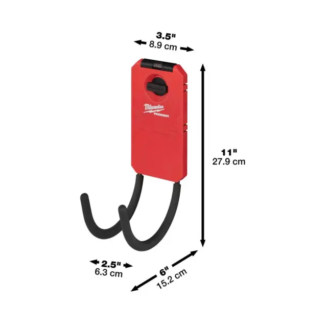 Milwaukee 4932480701 - Packout Καμπυλωτός Γάντζος Γενικής Χρήσης 3