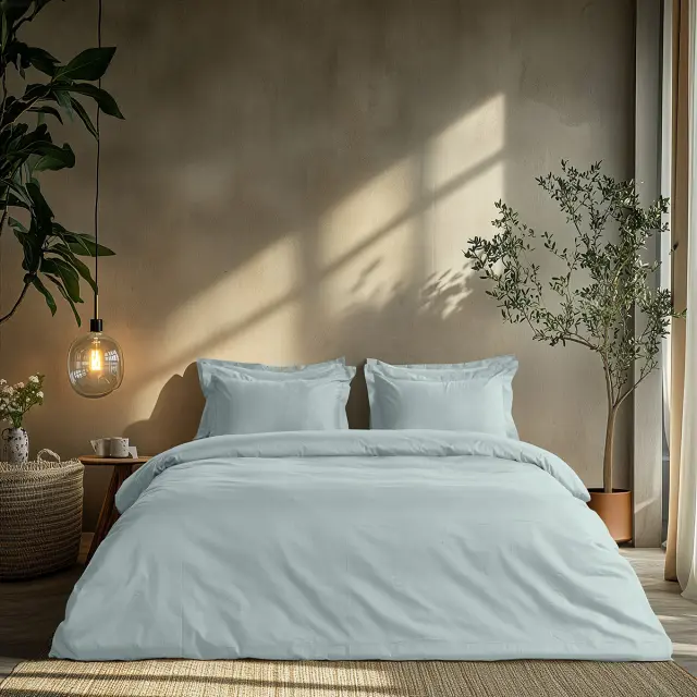 Beauty Home Σετ παπλωματοθήκη υπέρδιπλη Art 1700 Harmony 230x250 Σιελ
