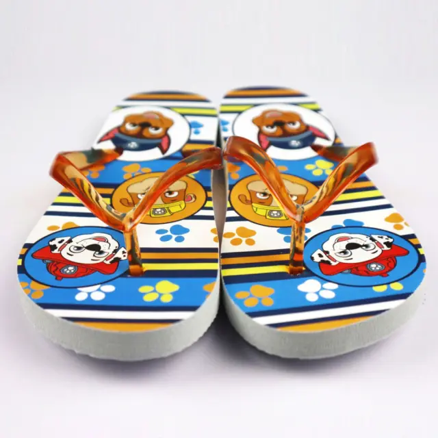 Paw Patrol Παντόφλες Παιδικές Flip-Flop Πορτοκαλί 2