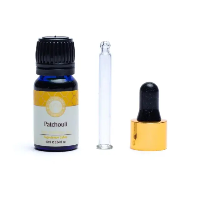 Φυσικό Αιθέριο Έλαιο Πατσουλί Patchouli Pure Essential Oil Song of India 10ml 2