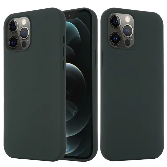 Θήκη Σιλικόνης με MagSafe για iPhone 15 Pro-Dark Green OEM