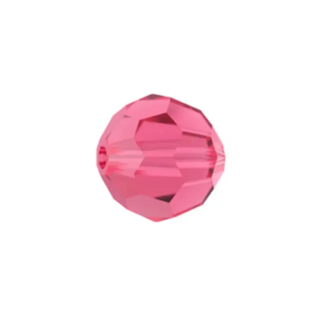 Swarovski 5000 Faceted Round Indian Pink 4mm - 10τεμ