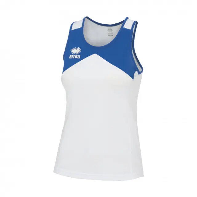 Errea Sport Stefan Ladies AD Αμάνικο Λευκό/Μπλε