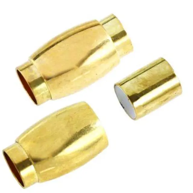Μαγνητικό Κούμπωμα 19.8x11mm εσ.7mm - Gold Color - 2τεμ