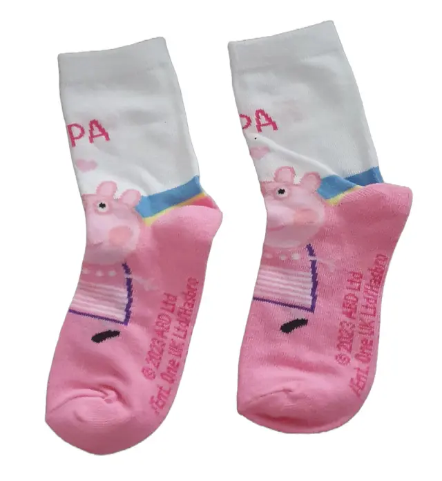 Παιδικές Κάλτσες Peppa White Pink 7120245 - 31-34 2