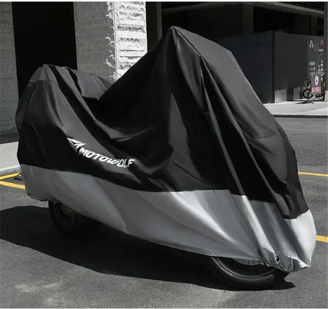 Motowolf Κουκούλα Μηχανής Αδιάβροχη RA-55 Large Μ220xΠ95xΥ110εκ. 2
