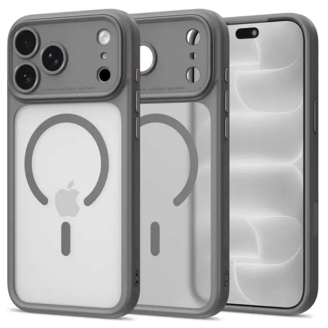 Tech-protect Magpeak Magsafe Cc iPhone 17 Pro Max / 18 Pro Max Matte Titanium