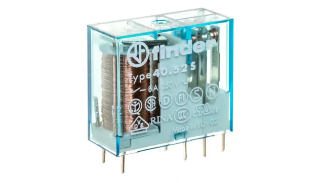 PCB/Plug-in Rel. 5mm.pinning 2CO 8A/12VDC/SEN/Agni (40.52.7.012.0000)