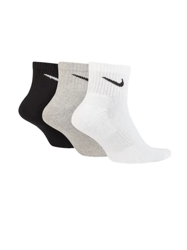 Nike Everyday Cushioned Αθλητικές Κάλτσες Πολύχρωμες 3 Ζεύγη SX7667-964 - L 2